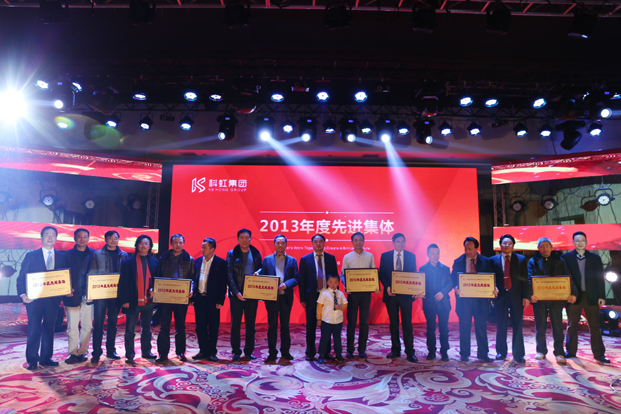 科虹集团2013年度先进集体奖