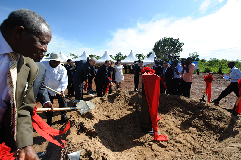 中乌农业产业园奠基仪式